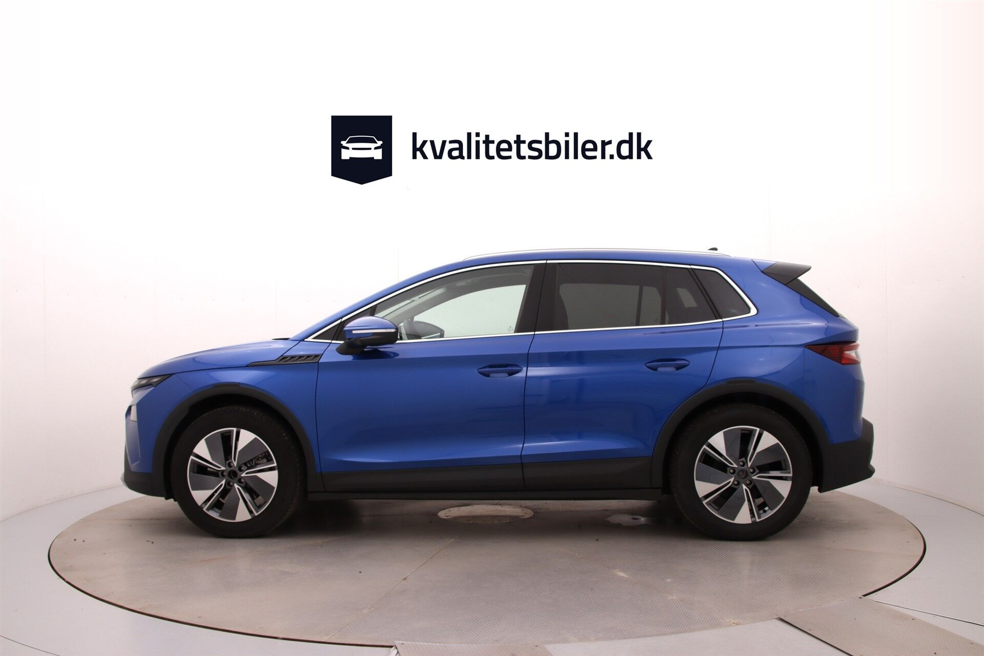 Blå Skoda Elroq fra 2026