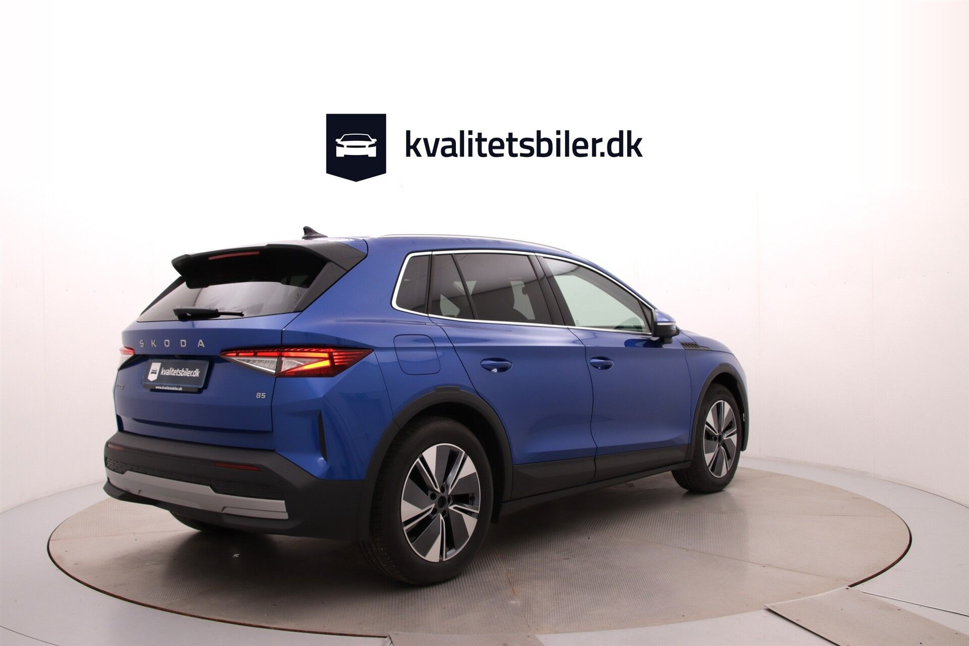Blå Skoda Elroq fra 2026