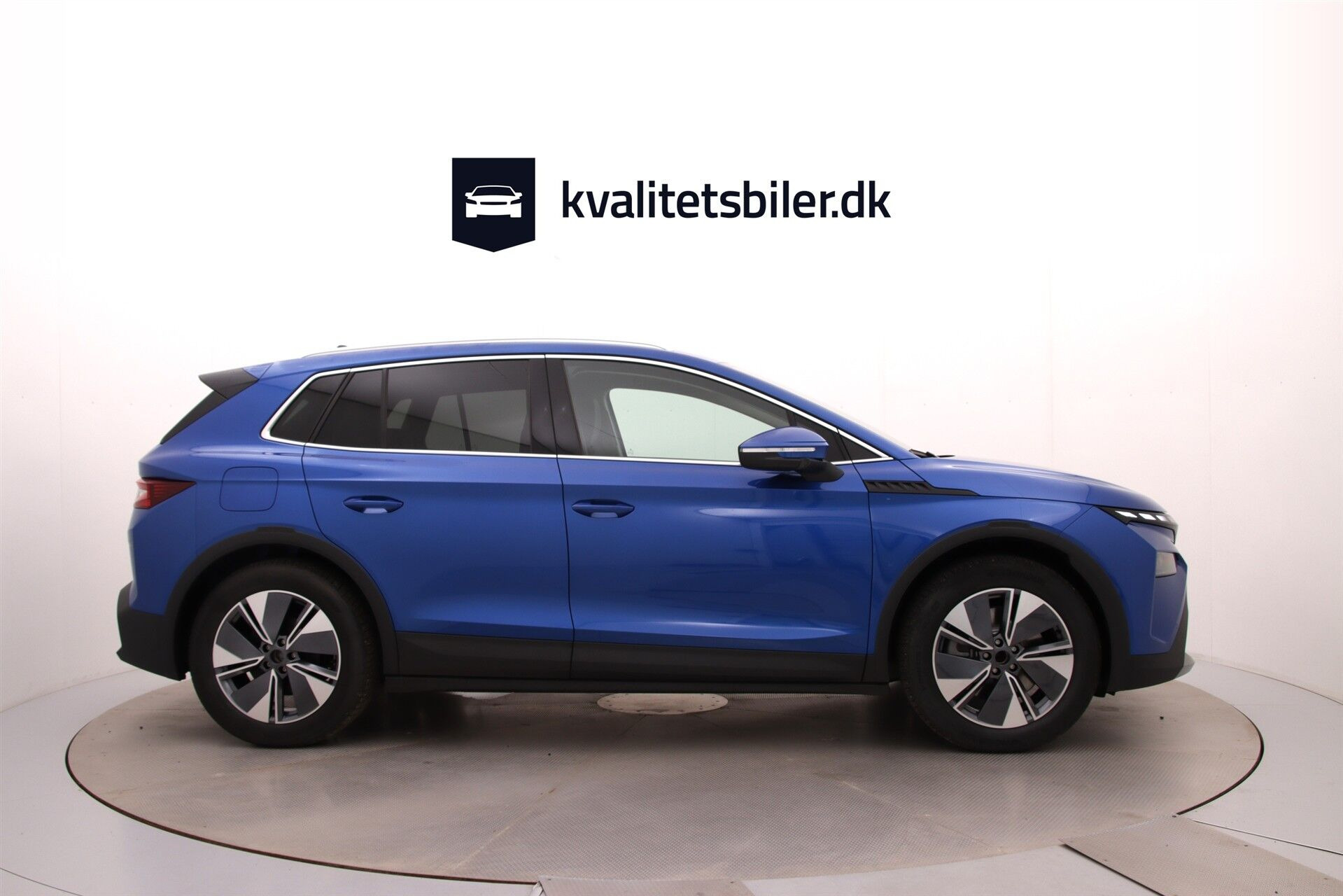 Blå Skoda Elroq fra 2026