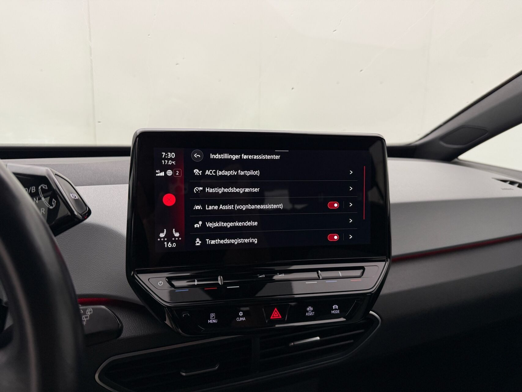 Grå VW ID.3 fra 2023