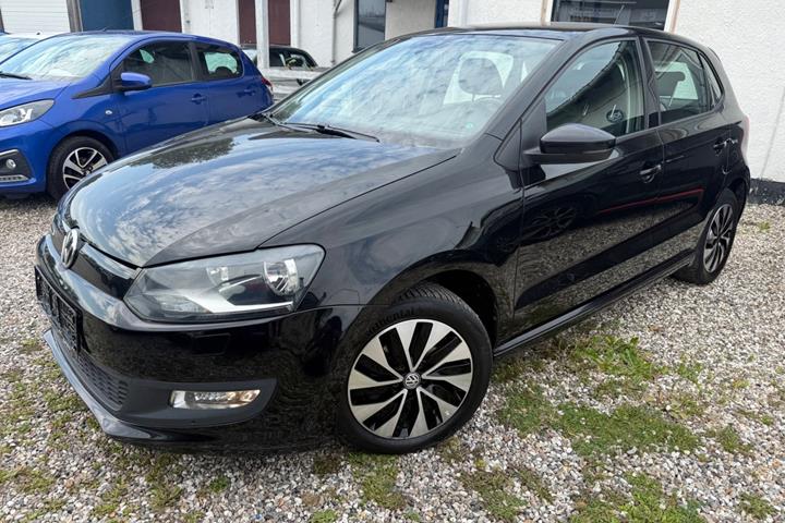 Sort VW Polo fra 2015