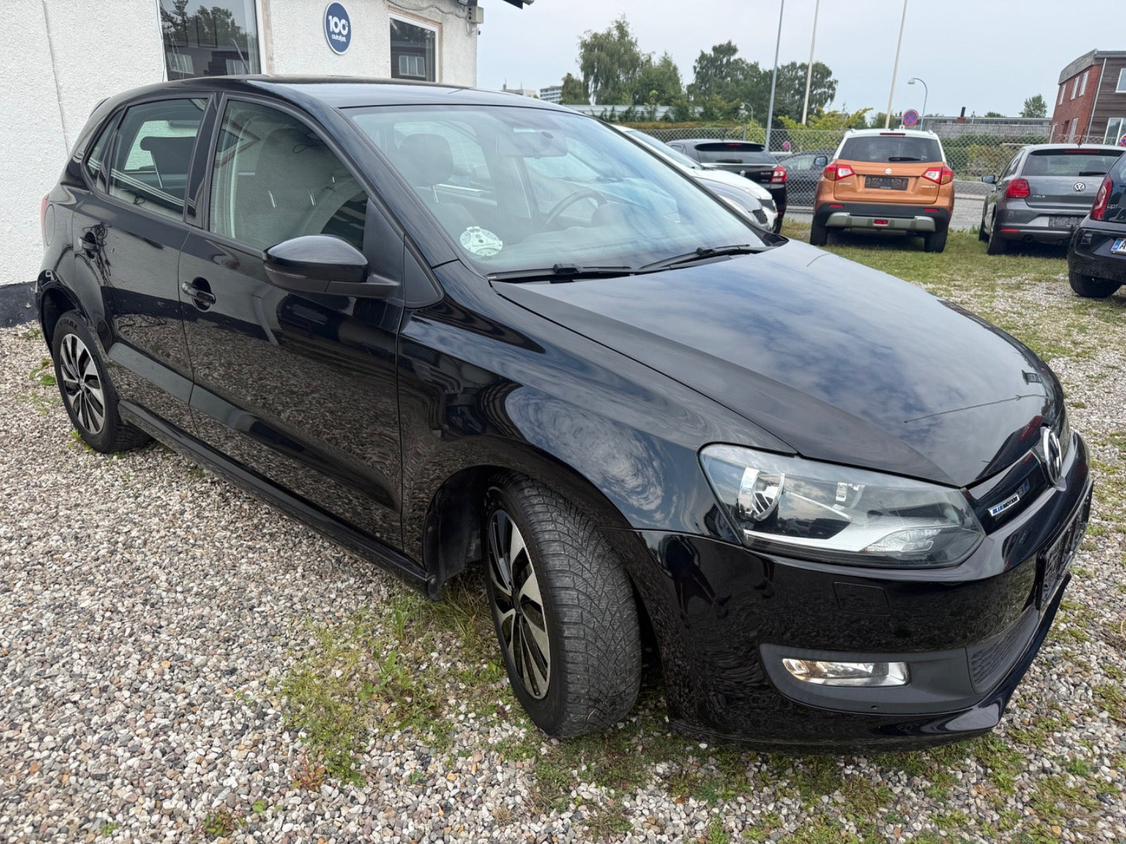 Sort VW Polo fra 2015
