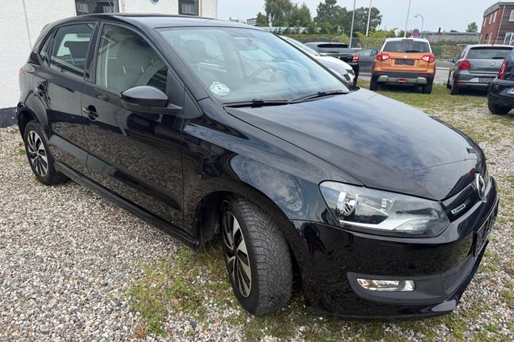 Sort VW Polo fra 2015
