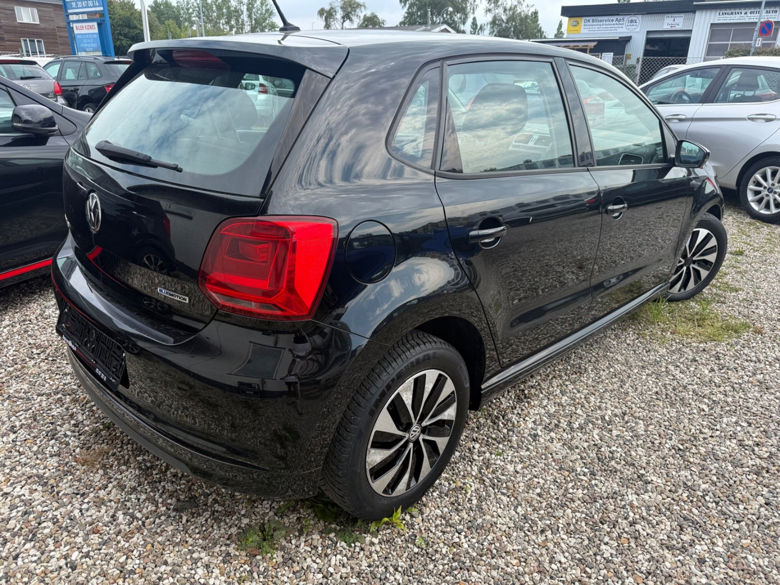 Sort VW Polo fra 2015