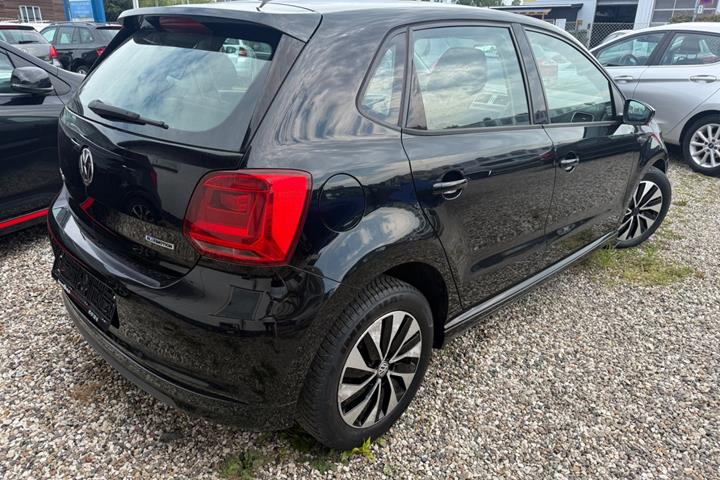 Sort VW Polo fra 2015