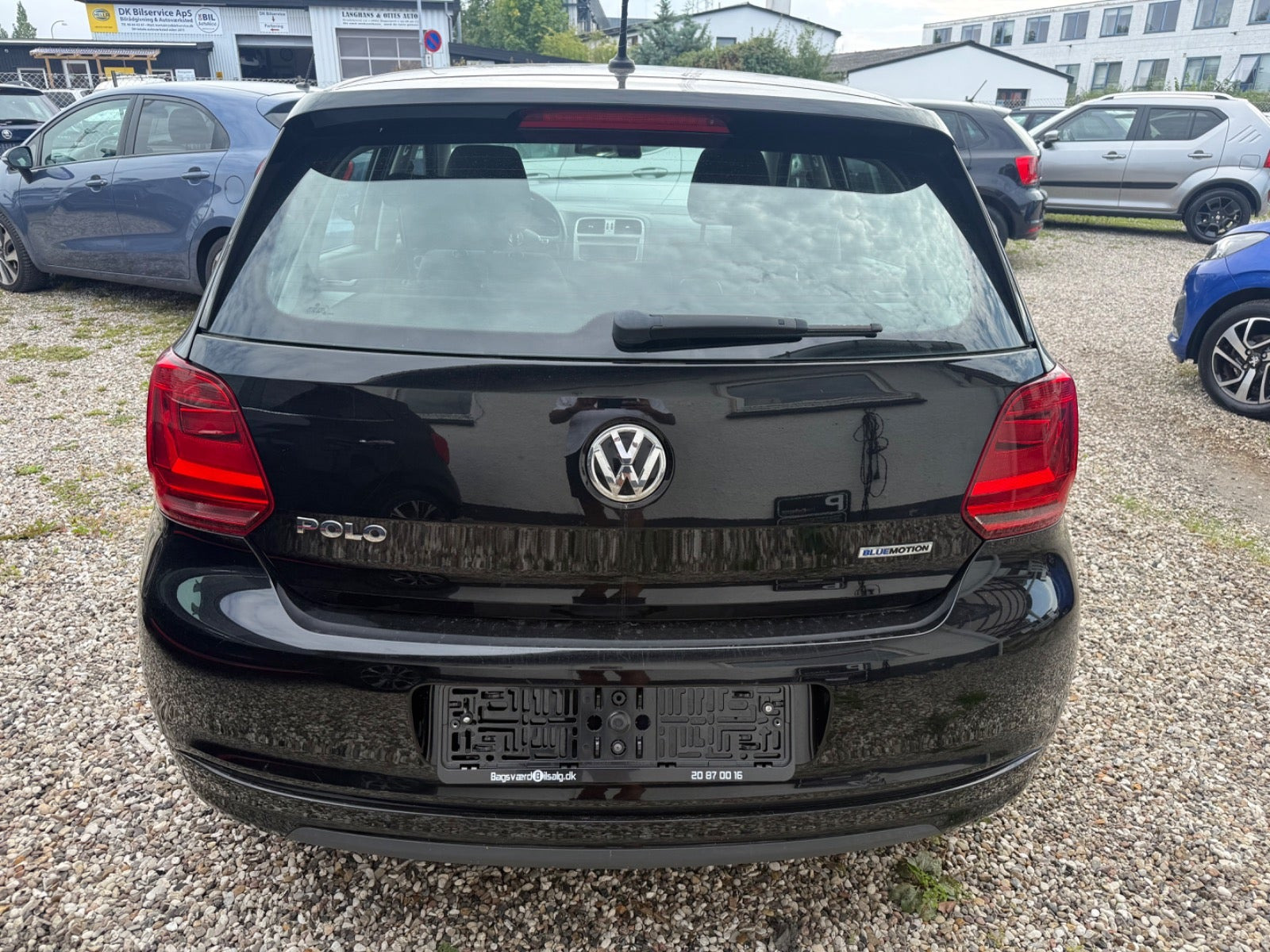 Sort VW Polo fra 2015