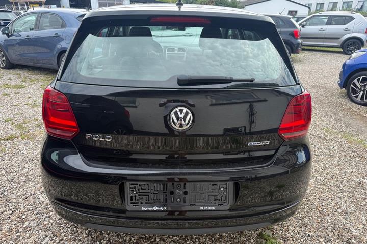Sort VW Polo fra 2015