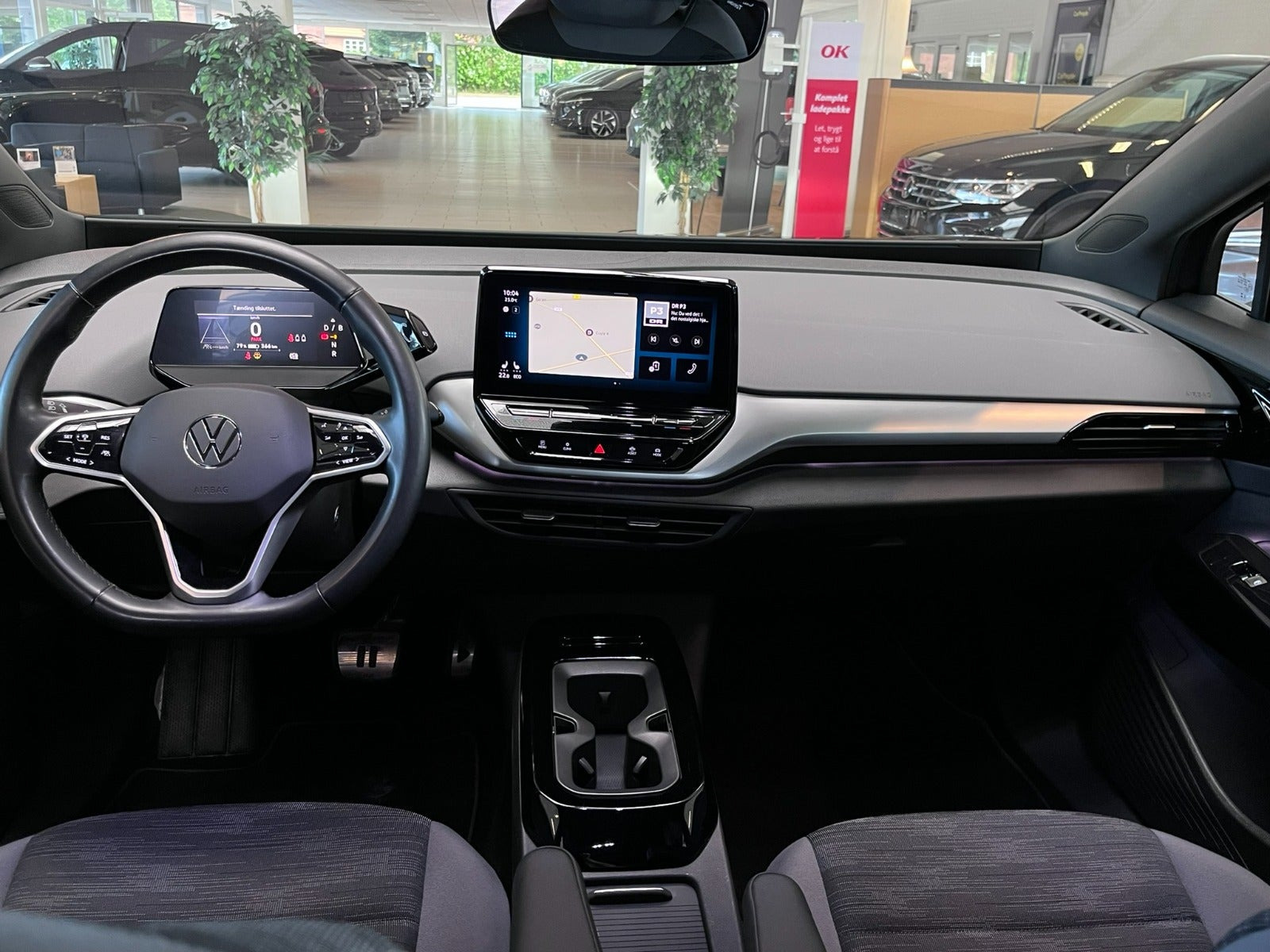 Grå VW ID.4 fra 2023