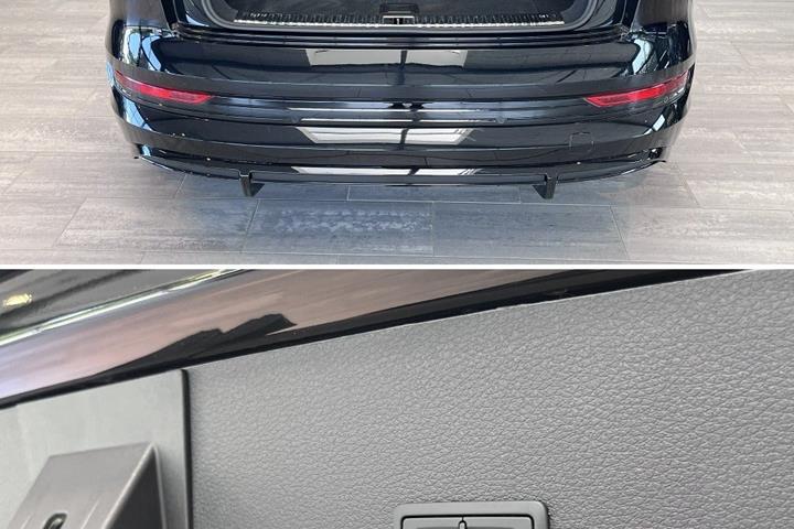 Sort Audi e-tron fra 2023