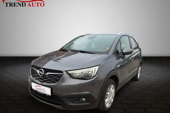 Grå Opel Crossland X fra 2019