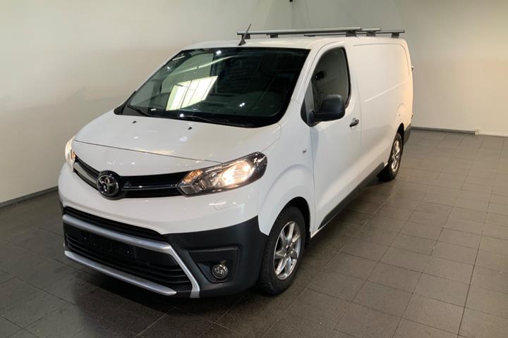 Hvid Toyota ProAce fra 2019