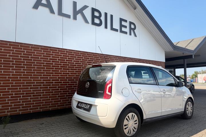 Hvid VW UP! fra 2013