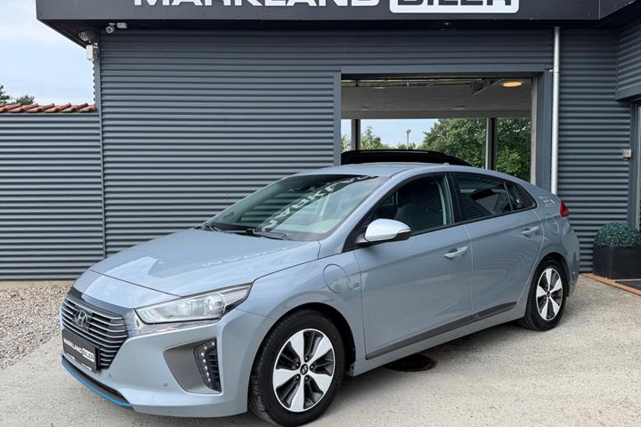 Grå Hyundai Ioniq fra 2018