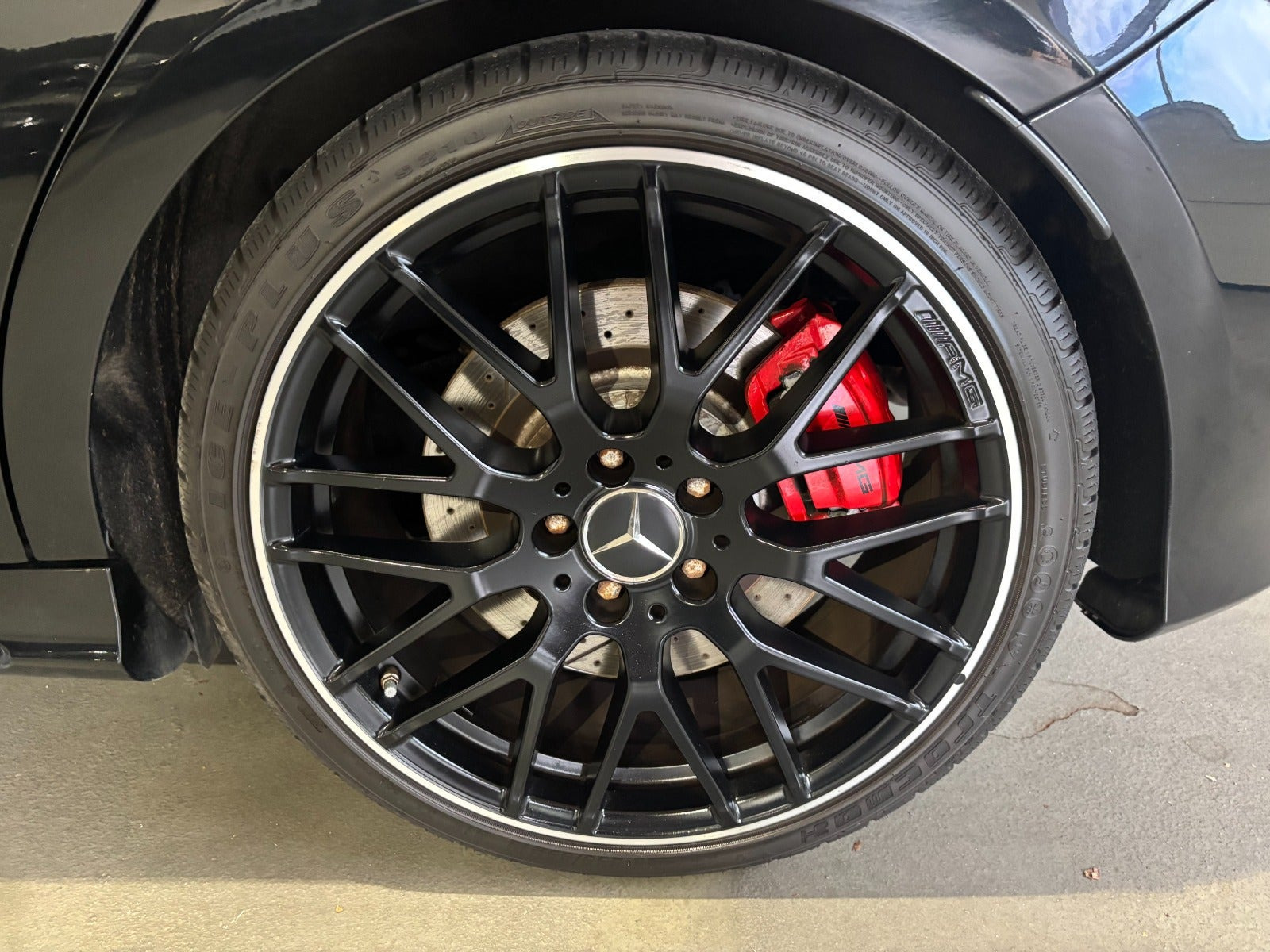 Sort Mercedes A45 fra 2016