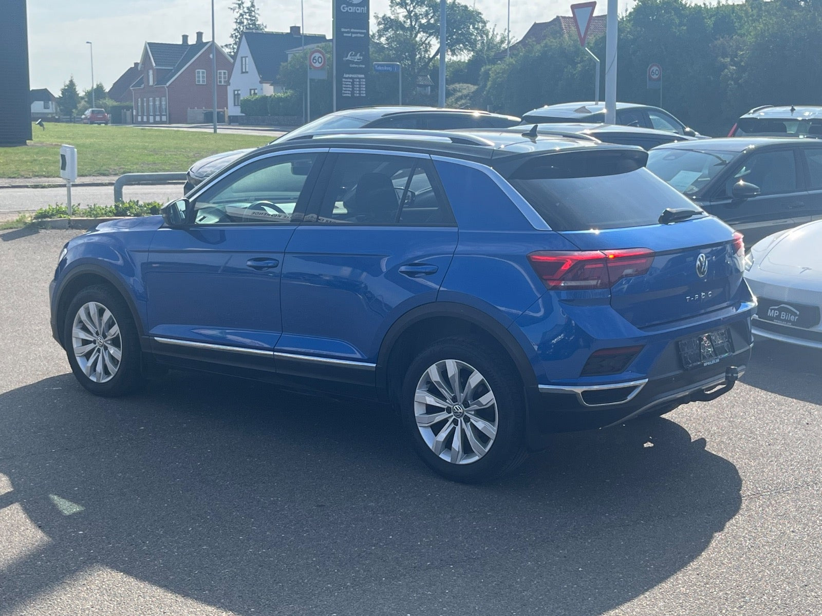 Blå VW T-Roc fra 2018