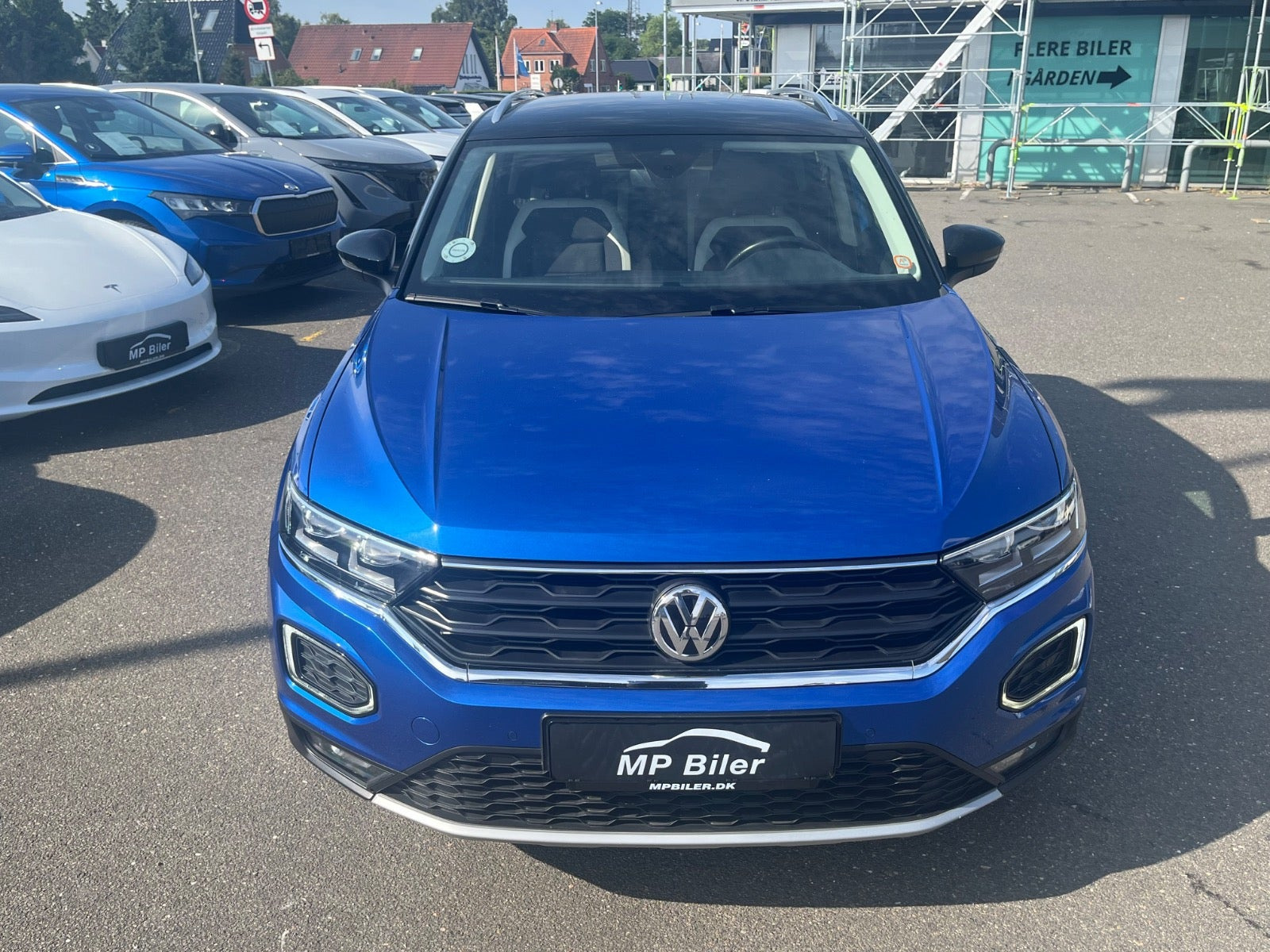 Blå VW T-Roc fra 2018