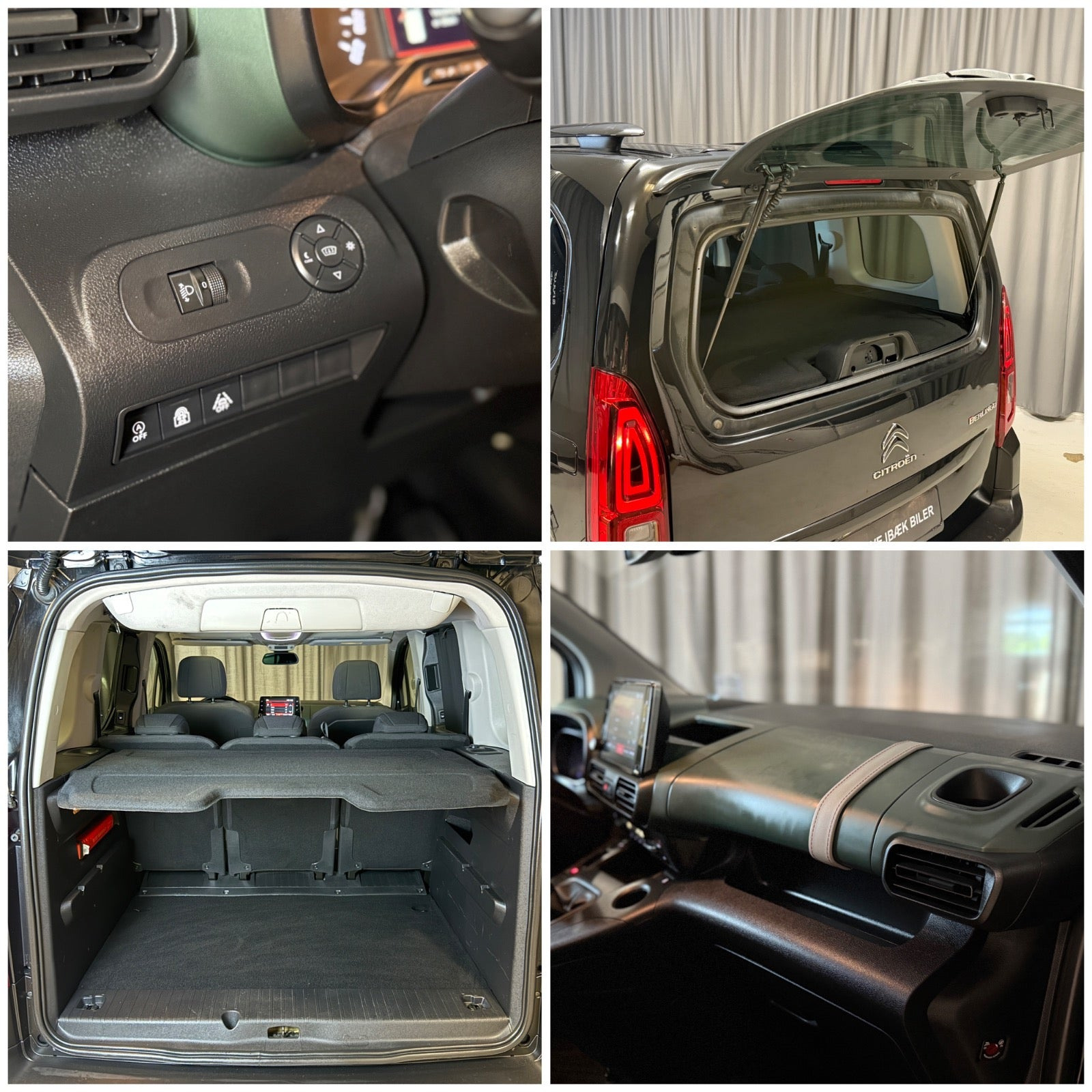 Sort Citroën Berlingo fra 2018