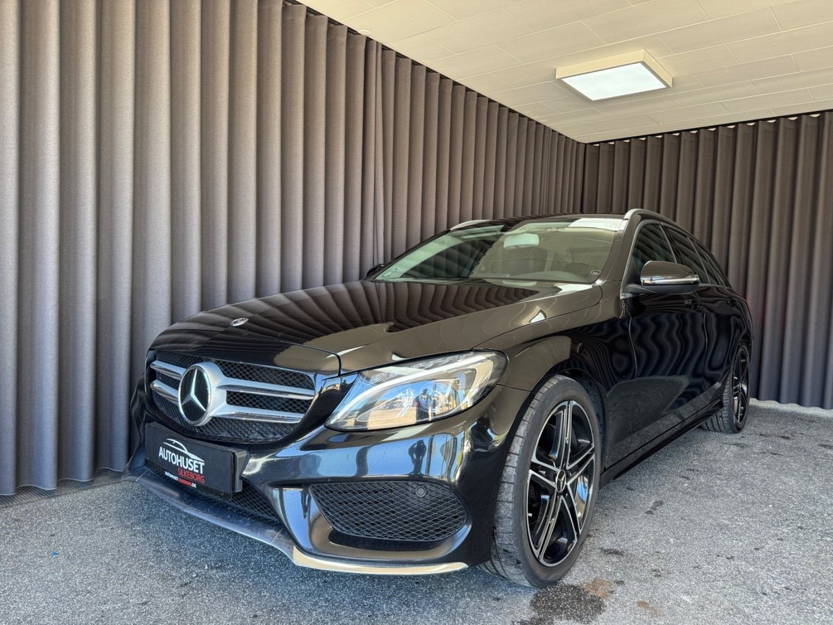 Mercedes C220 d 2,2 AMG Line stc. aut.