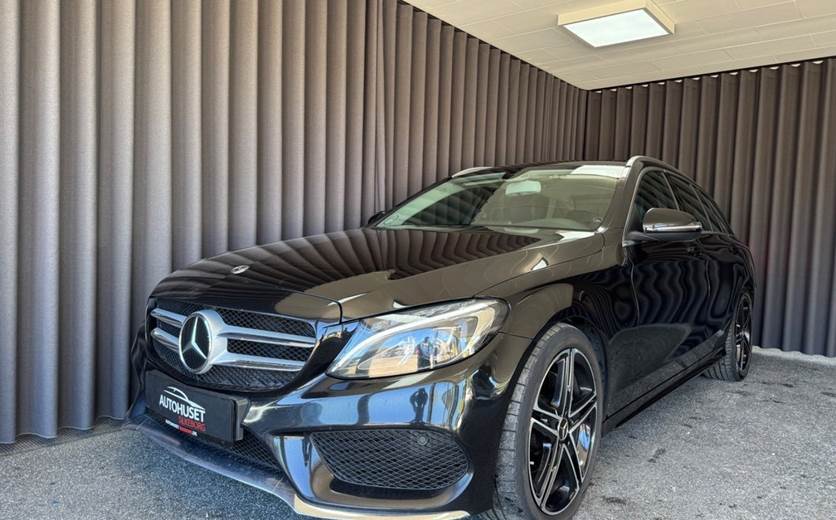 Mercedes C220 d 2,2 AMG Line stc. aut.