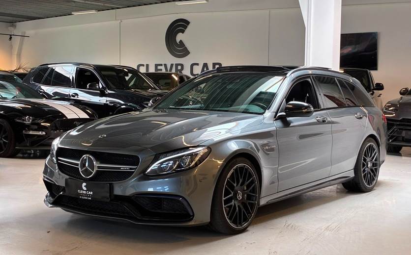 Mercedes C63 4,0 AMG stc. aut.