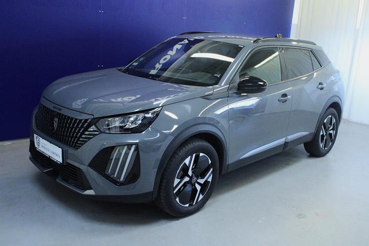Grå Peugeot 2008 fra 2024