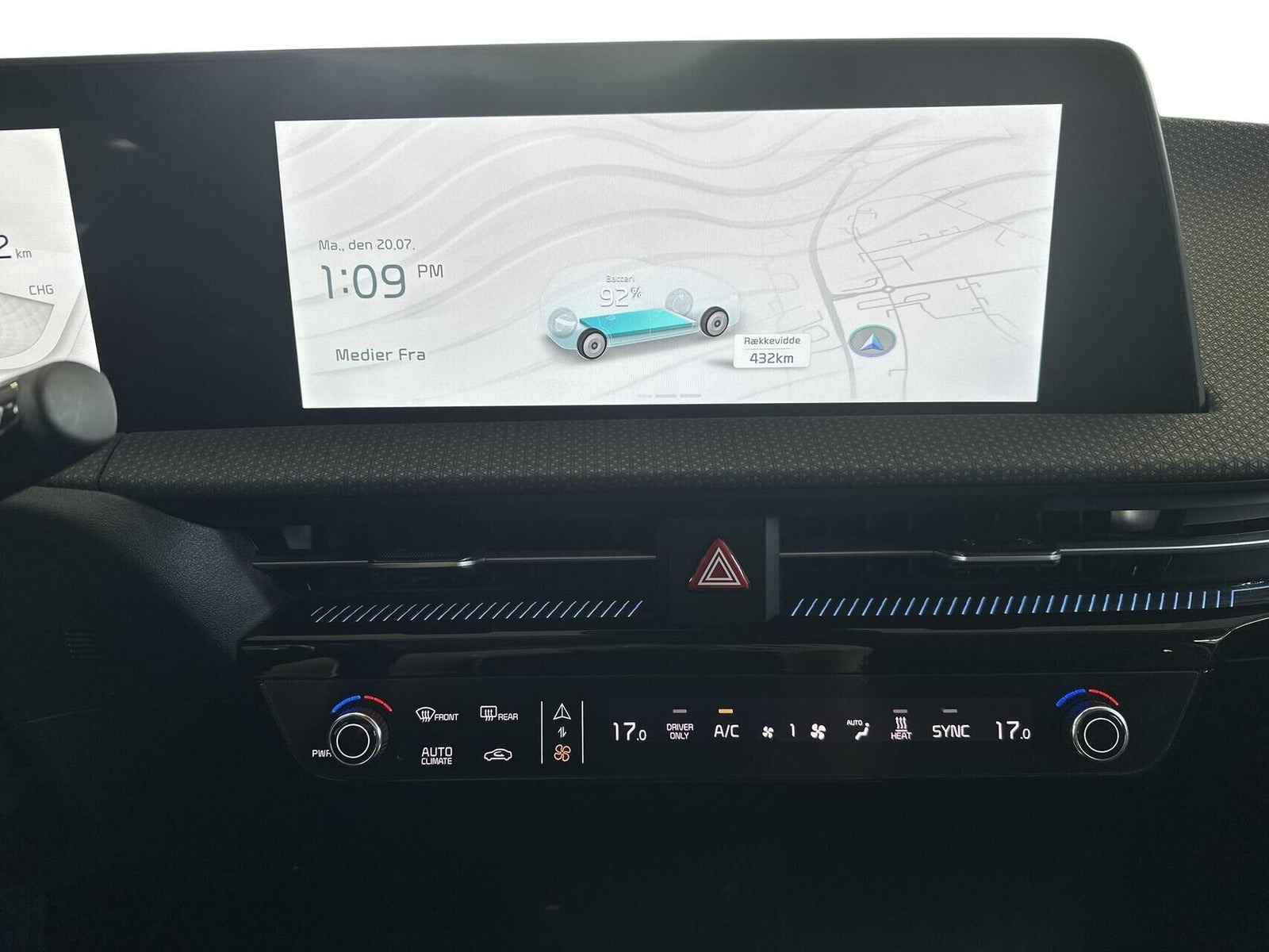 Beige Kia EV6 fra 2024