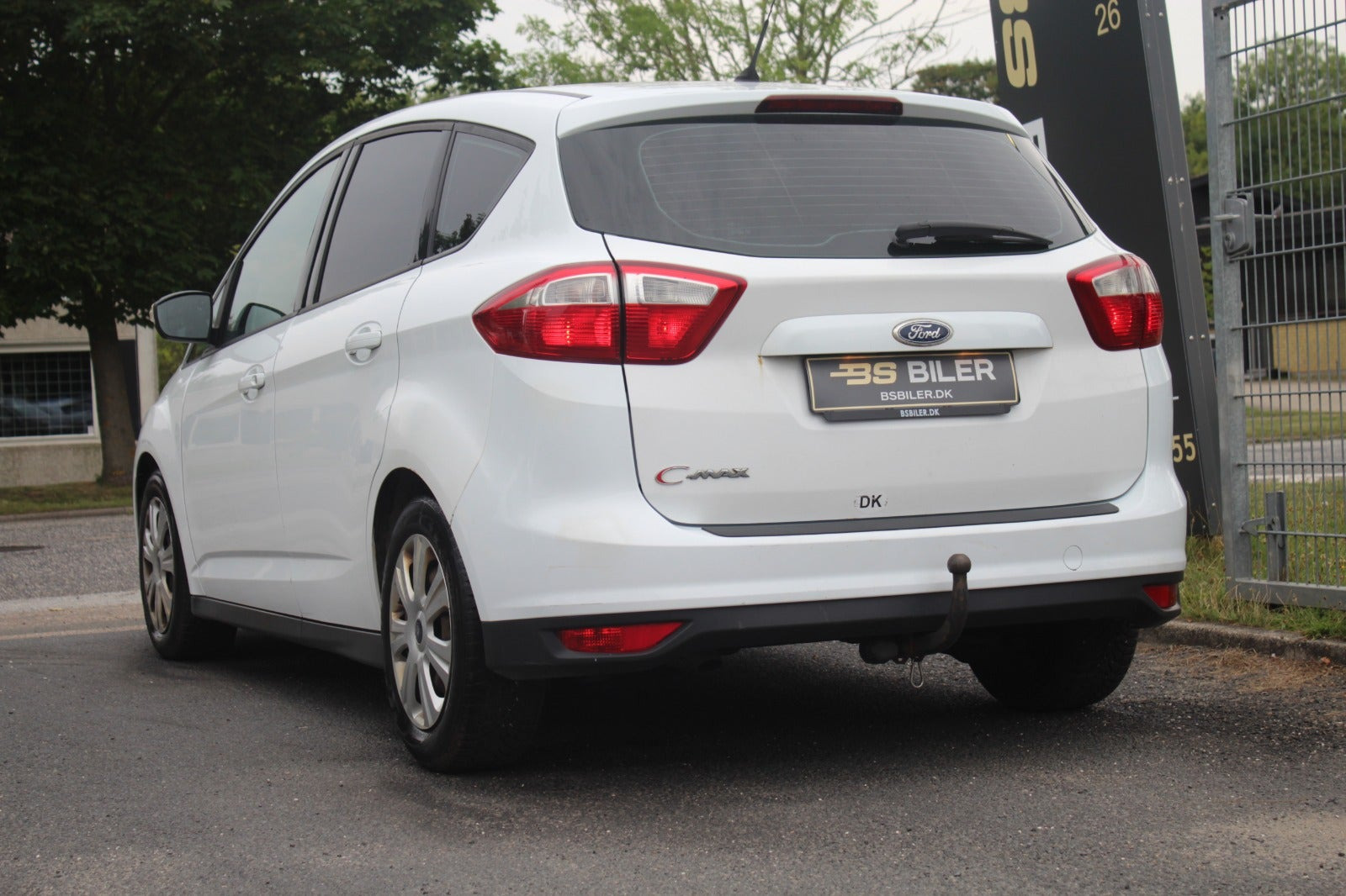 Hvid Ford C-MAX fra 2014