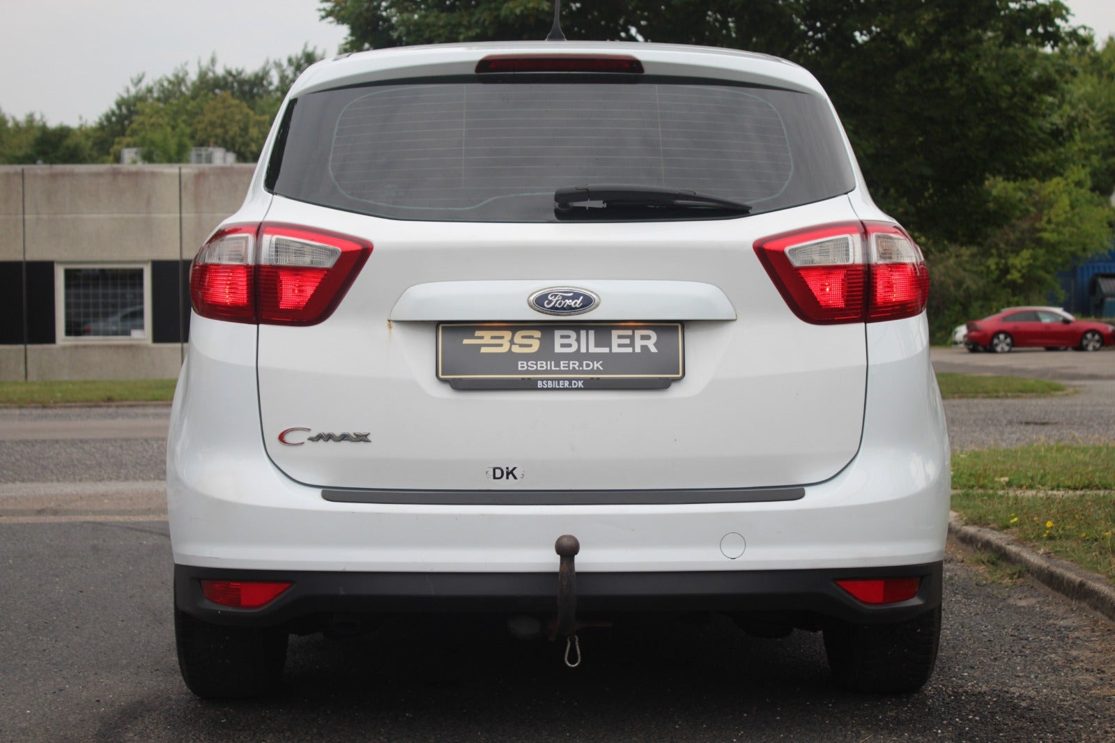 Hvid Ford C-MAX fra 2014