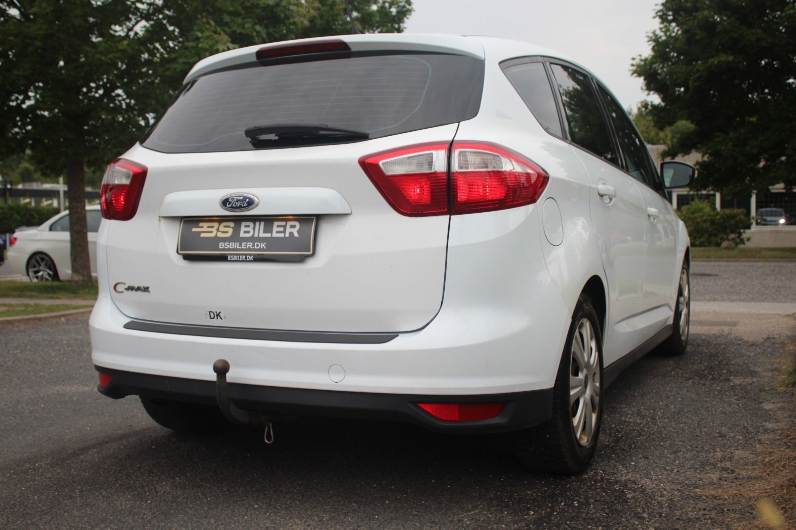 Hvid Ford C-MAX fra 2014