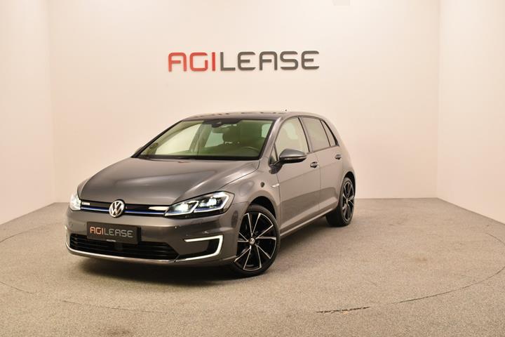 Grå VW e-Golf VII fra 2017