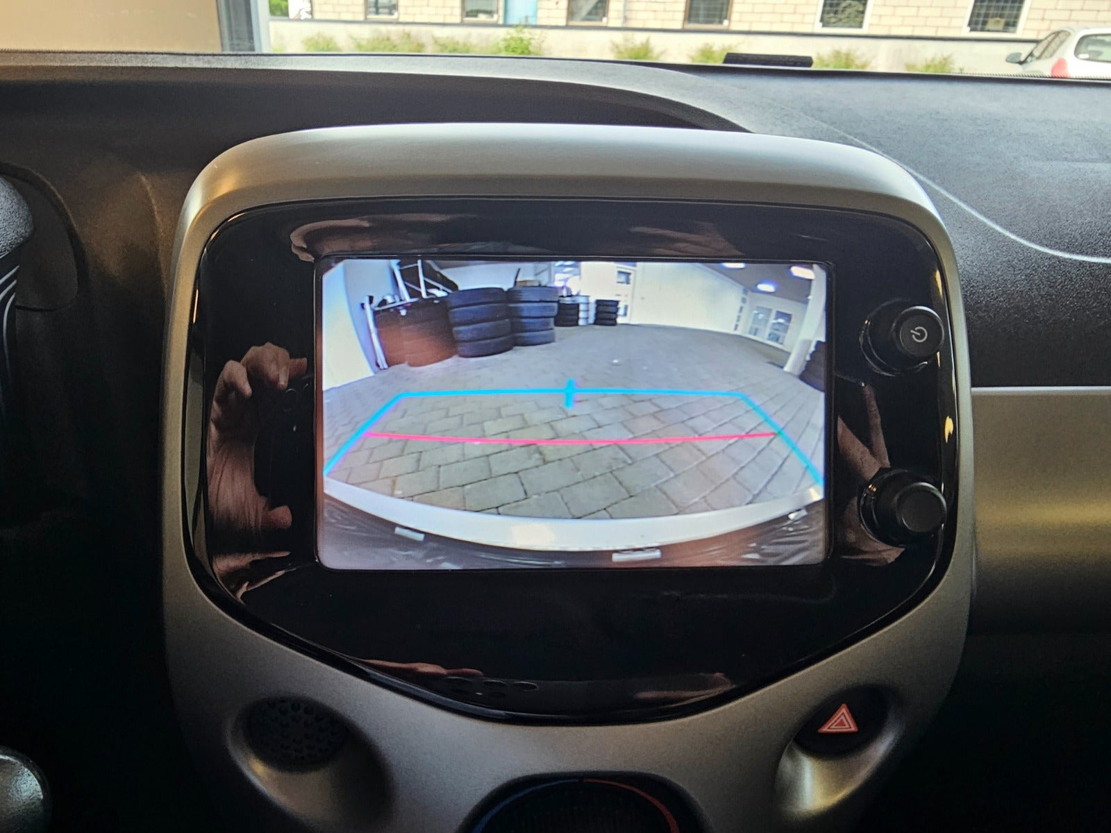 Sort Toyota Aygo fra 2015
