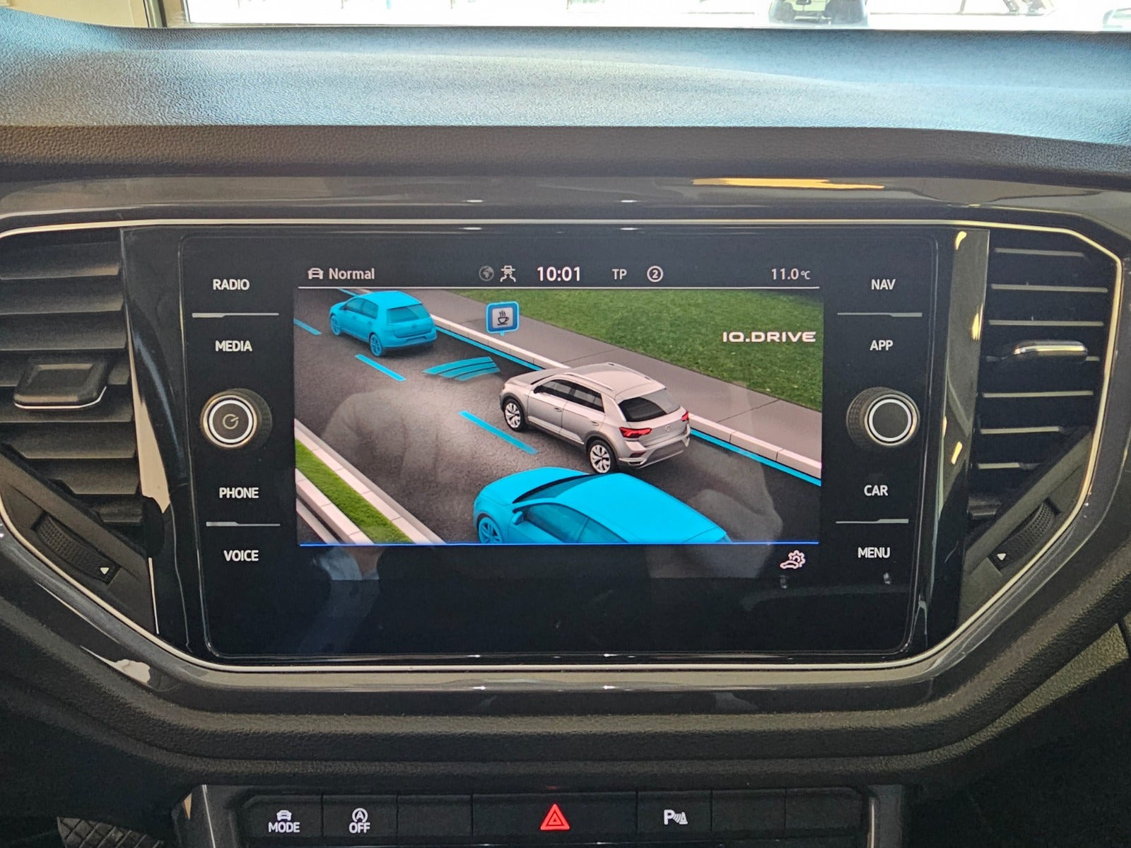 Hvid VW T-Roc fra 2022