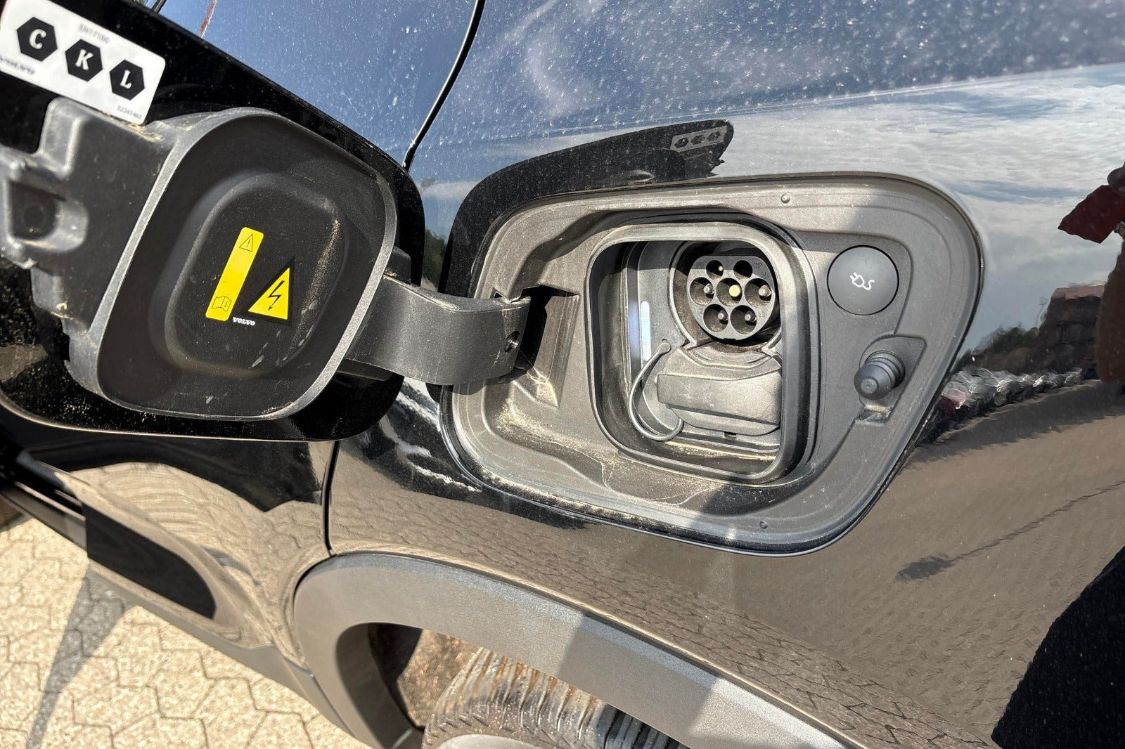 Sort Volvo XC40 fra 2022
