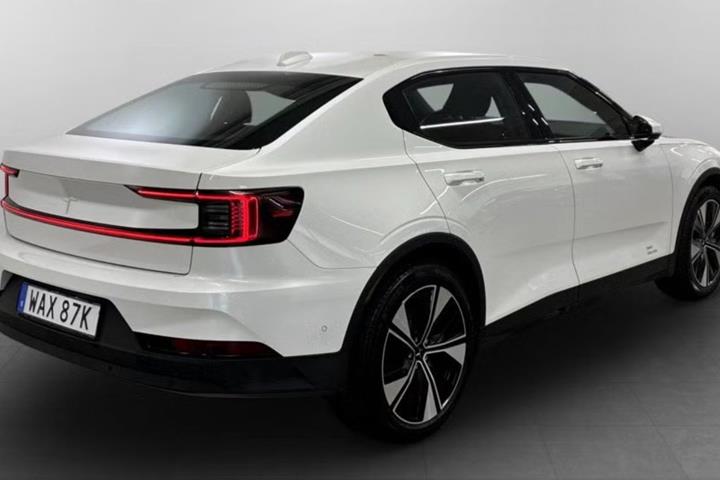 Hvid Polestar 2 fra 2024