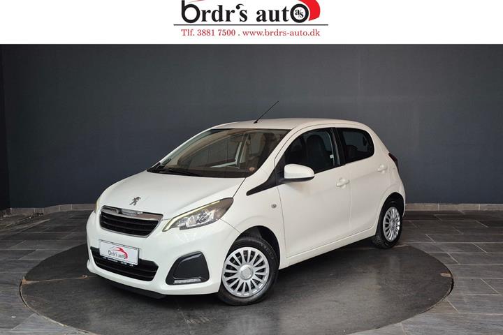 Hvid Peugeot 108 fra 2014