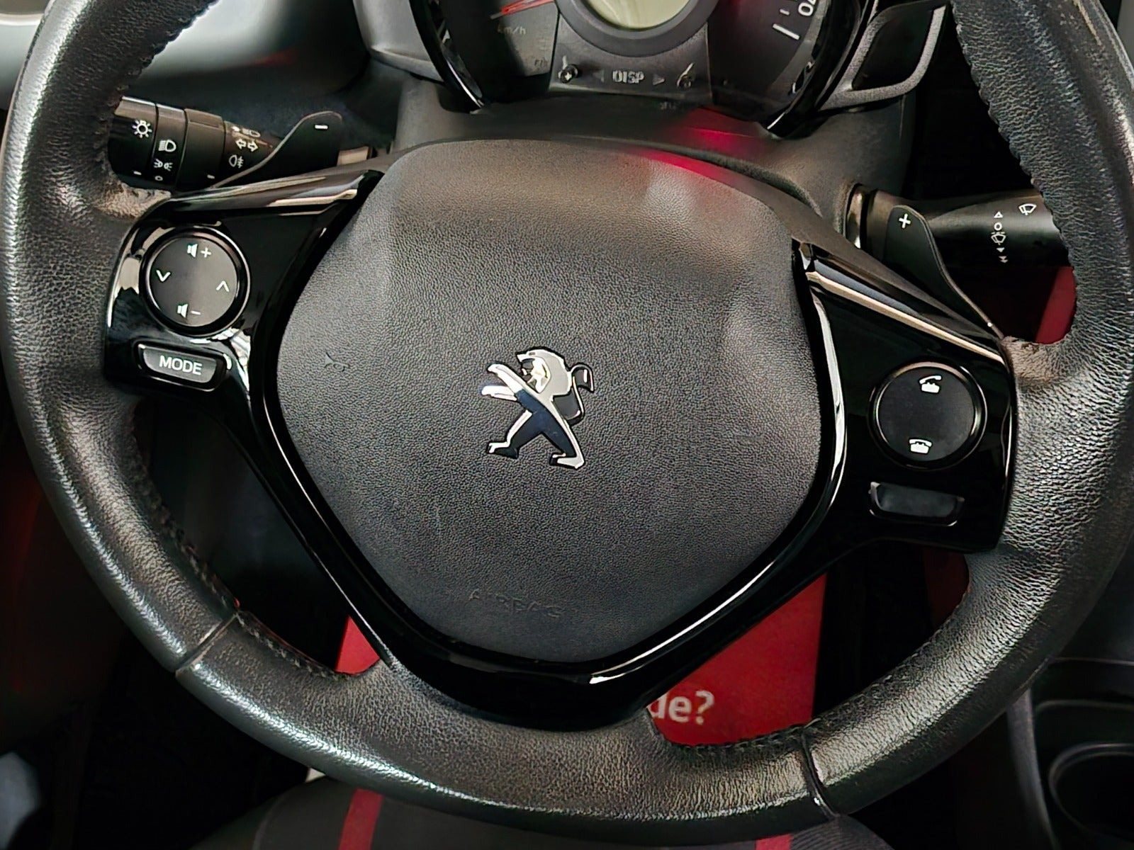 Hvid Peugeot 108 fra 2014