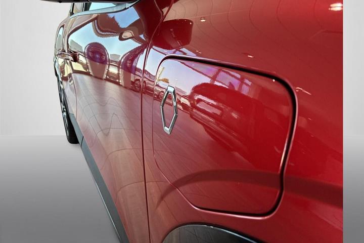Rød Renault Megane E-Tech fra 2022