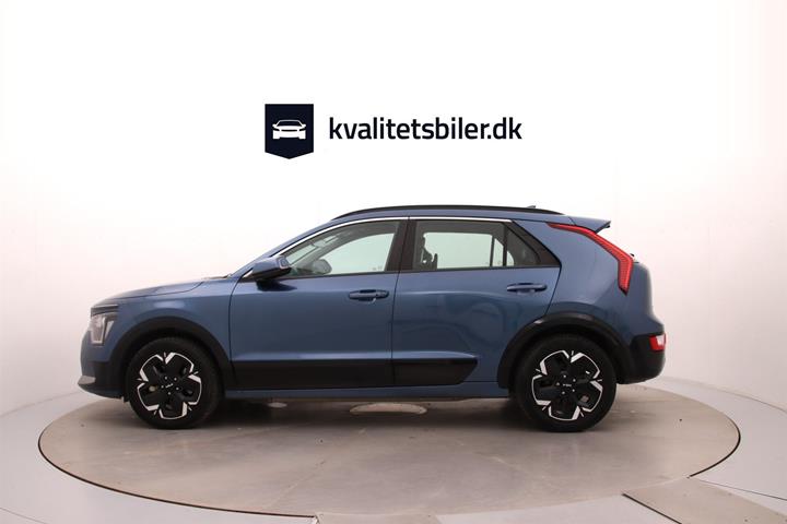 Blå Kia Niro EV fra 2024