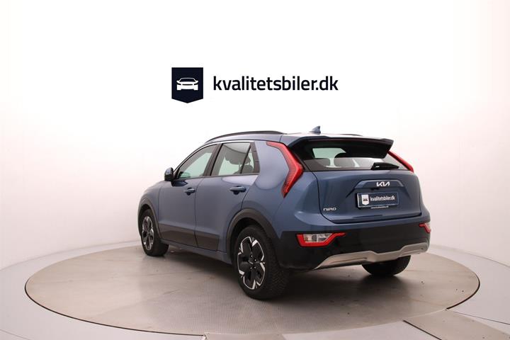 Blå Kia Niro EV fra 2024