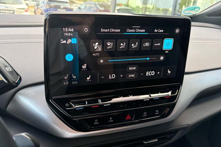Grå VW ID.4 fra 2023