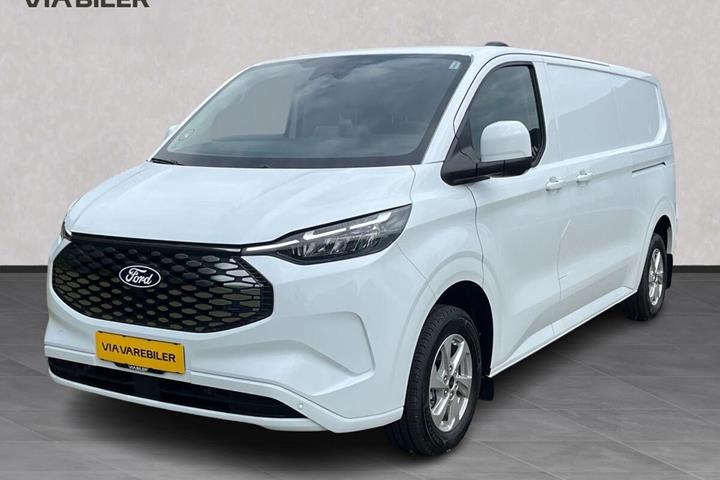 Hvid Ford E-Transit Custom fra 2026