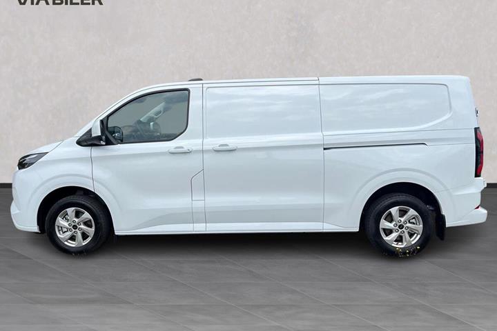 Hvid Ford E-Transit Custom fra 2026