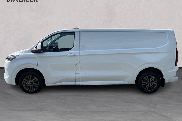 Hvid Ford E-Transit Custom fra 2026