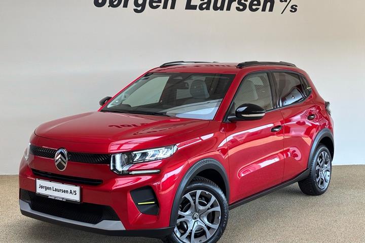 Rød Citroën ë-C3 fra 2025