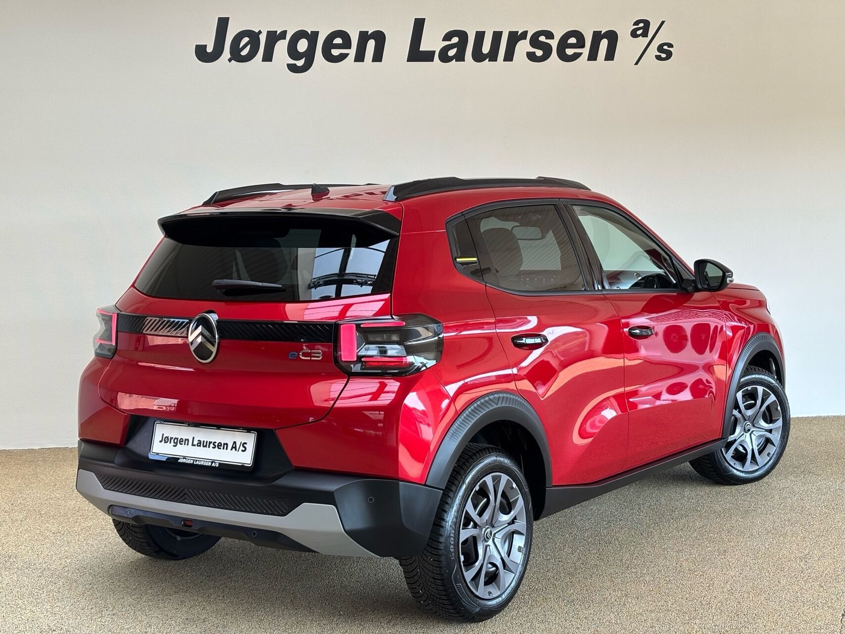 Rød Citroën ë-C3 fra 2025