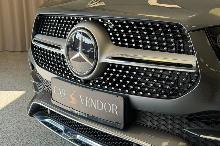 Grå Mercedes GLE350 de fra 2021