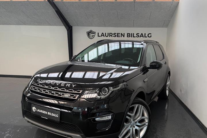 Sort Land Rover Discovery Sport fra 2016