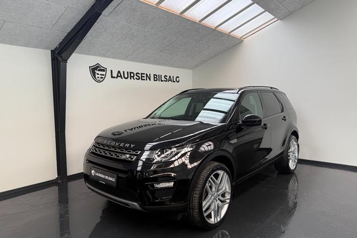 Sort Land Rover Discovery Sport fra 2016