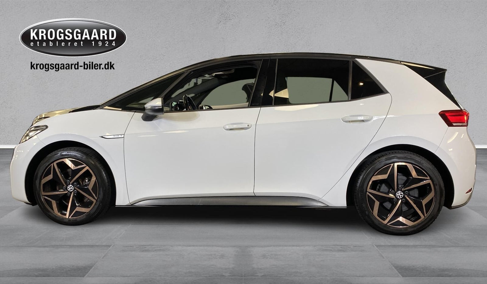 Hvid VW ID.3 fra 2021