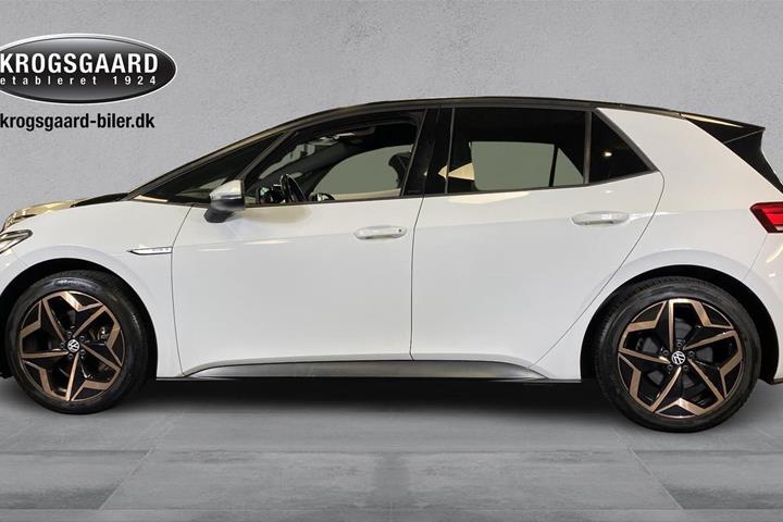 Hvid VW ID.3 fra 2021